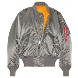 Бомбер Alpha Industries MA-1 Flight Jacket MJM21000C1 (Gun Metal) Бомбер Alpha Industries MA-1 Flight Jacket MJM21000C1 (Gun Metal)