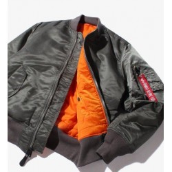 Бомбер Alpha Industries MA-1 Flight Jacket MJM21000C1 (Gun Metal) Бомбер Alpha Industries MA-1 Flight Jacket MJM21000C1 (Gun Metal)