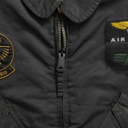 Оригинальная куртка пилот Alpha Industries CWU Pilot X Jacket MJC38014C1 (Sage/Black) Оригинальная куртка пилот Alpha Industries CWU Pilot X Jacket MJC38014C1 (Sage/Black)