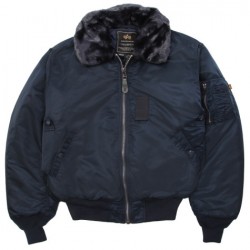 Бомбер Alpha Industries B-15 Flight Jacket MJB23010C1 (Replica Blue) Бомбер Alpha Industries B-15 Flight Jacket MJB23010C1 (Replica Blue)