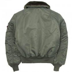 Оригинальный летный бомбер Alpha Industries B-15 Flight Jacket MJB23010C1 (Sage Green) Оригинальный летный бомбер Alpha Industries B-15 Flight Jacket MJB23010C1 (Sage Green)