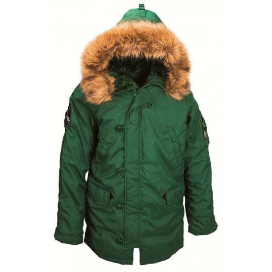 Зимняя куртка аляска Alpha Industries Altitude Parka MJA43917C1 (Forest Green)