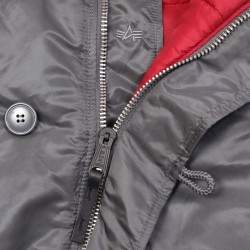 Зимова куртка аляска Alpha Industries Slim Fit N-3B Parka MJN31210C1 (Gun Metal) Зимова куртка аляска Alpha Industries Slim Fit N-3B Parka MJN31210C1 (Gun Metal)