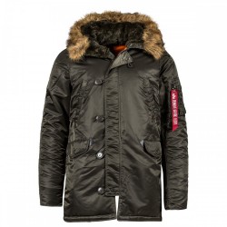 Зимова куртка аляска Alpha Industries Slim Fit N-3B Parka MJN31210C1 (Replica Grey) Зимова куртка аляска Alpha Industries Slim Fit N-3B Parka MJN31210C1 (Replica Grey)