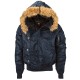 Оригинальная куртка аляска Alpha Industries N-2B Parka MJN30000C1 (Rep.Blue)