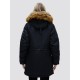 Женская зимняя куртка аляска Alpha Industries N-3B W Parka WJN44502C1 (Black)
