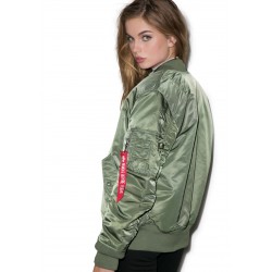 Жіночий бомбер Alpha Industries MA-1 W Flight Jacket WJM44500C1 (Sage Green) Жіночий бомбер Alpha Industries MA-1 W Flight Jacket WJM44500C1 (Sage Green)