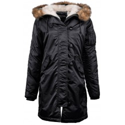 Женская куртка парка Alpha Industries Elyse Parka WJE45500C1 (Black) Женская куртка парка Alpha Industries Elyse Parka WJE45500C1 (Black)