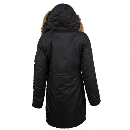 Женская куртка парка Alpha Industries Elyse Parka WJE45500C1 (Black)