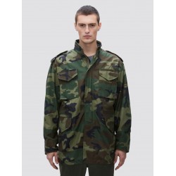 Полевая куртка Alpha Industries M-65 Field Coat MJM24000C1 (Woodland Camo) Полевая куртка Alpha Industries M-65 Field Coat MJM24000C1 (Woodland Camo)