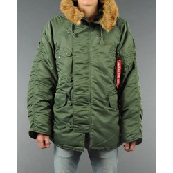 Чоловіча куртка аляска Alpha Industries N-3B Parka MJN31000C1 (Sage Green) Чоловіча куртка аляска Alpha Industries N-3B Parka MJN31000C1 (Sage Green)