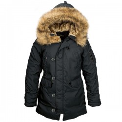 Зимова жіноча куртка аляска Alpha Industries Altitude W Parka WJA44503C1 (Black) Зимова жіноча куртка аляска Alpha Industries Altitude W Parka WJA44503C1 (Black)
