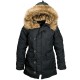 Зимова жіноча куртка аляска Alpha Industries Altitude W Parka WJA44503C1 (Black)