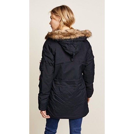 Зимова жіноча куртка аляска Alpha Industries Altitude W Parka WJA44503C1 (Black)
