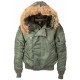 Оригинальная куртка аляска Alpha Industries N-2B Parka MJN30000C1(Sage Green)