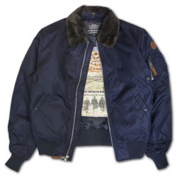 Бомбер Top Gun B-15 men's Heavy Duty Vintage Flight Bomber Jacket TGJ1542 (Navy) Бомбер Top Gun B-15 men's Heavy Duty Vintage Flight Bomber Jacket TGJ1542 (Navy)