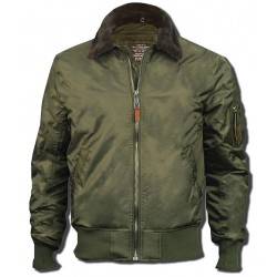 Бомбер Top Gun B-15 men's Heavy Duty Vintage Flight Bomber Jacket TGJ1542 (Olive) Бомбер Top Gun B-15 men's Heavy Duty Vintage Flight Bomber Jacket TGJ1542 (Olive)