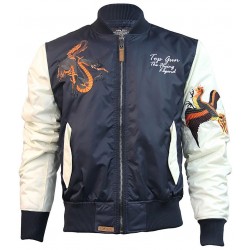Оригинальный бомбер Top Gun The Flying Legend Bomber Jacket TGJ1634 (Navy) Оригинальный бомбер Top Gun The Flying Legend Bomber Jacket TGJ1634 (Navy)