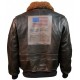 Шкіряна льотна куртка Top Gun Offical Signature Series Jacket TOPGUN (Brown)