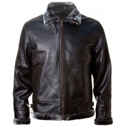Оригинальная кожаная куртка Top Gun Leather Jacket with Bonded Fur TG1505 (Black) Оригинальная кожаная куртка Top Gun Leather Jacket with Bonded Fur TG1505 (Black)