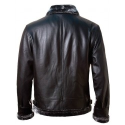 Оригинальная кожаная куртка Top Gun Leather Jacket with Bonded Fur TG1505 (Black) Оригинальная кожаная куртка Top Gun Leather Jacket with Bonded Fur TG1505 (Black)
