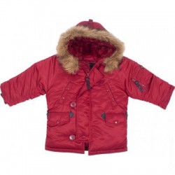 Дитяча куртка аляска Alpha Industries Youth N-3B Parka YJN44500C1 (Commander Red) Дитяча куртка аляска Alpha Industries Youth N-3B Parka YJN44500C1 (Commander Red)
