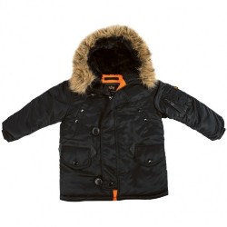 Дитяча куртка аляска Alpha Industries Youth N-3B Parka YJN44500C1 (Black) Дитяча куртка аляска Alpha Industries Youth N-3B Parka YJN44500C1 (Black)