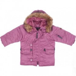 Дитяча куртка аляска Alpha Industries Youth N-3B Parka YJN44500C1 (Pink) Дитяча куртка аляска Alpha Industries Youth N-3B Parka YJN44500C1 (Pink)