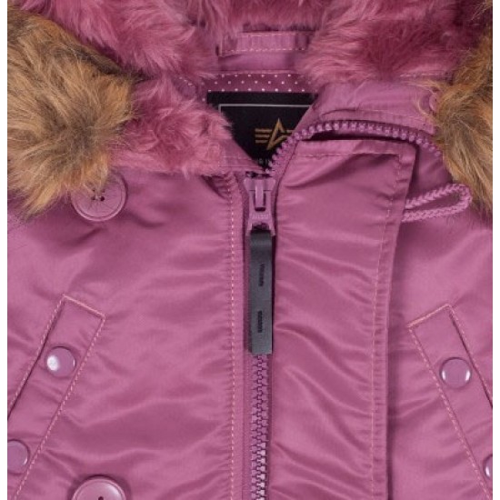 Детская куртка аляска Alpha Industries Youth N-3B Parka YJN44500C1 (Pink)