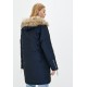 Оригінальна жіноча куртка аляска N-3B Vega Airboss 17300783127 (синій металік)