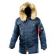 Зимова куртка аляска Winter Parka Thinsulate Airboss 171000123221T (синя)