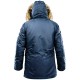 Зимова куртка аляска Winter Parka Thinsulate Airboss 171000123221T (синя)