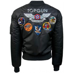 Оригинальный бомбер Top Gun Official MA-1  Оригинальный бомбер Top Gun Official MA-1