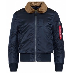Бомбер Alpha Industries B-15 Slim Fit Flight Jacket MJB45500C1 (Rep.Blue) Бомбер Alpha Industries B-15 Slim Fit Flight Jacket MJB45500C1 (Rep.Blue)