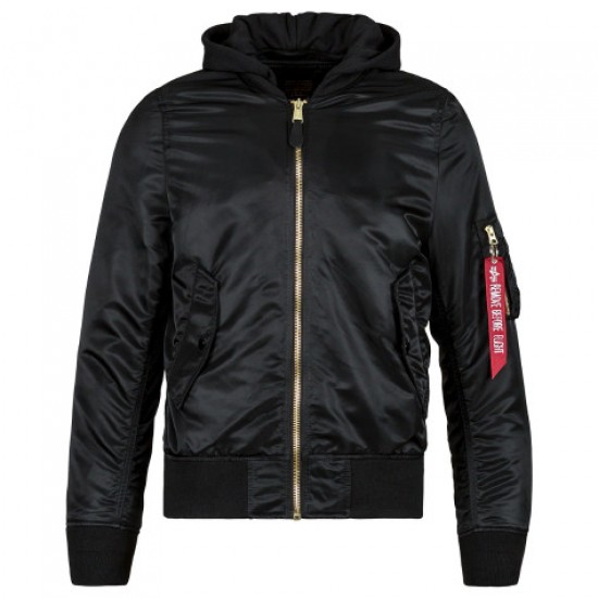 Мужская ветровка L-2B Natus Flight Jacket Alpha Industries MJL48026C1 (Black)