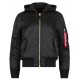 Оригінальний бомбер Alpha Industries MA-1 Natus Flight Jacket MJM47506C1 (Black)