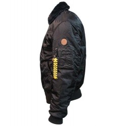 Бомбер Top Gun B-15 Men's Heavy Duty Vintage Flight Bomber Jacket TGJ1542 (Black) Бомбер Top Gun B-15 Men's Heavy Duty Vintage Flight Bomber Jacket TGJ1542 (Black)