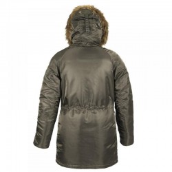 Женская зимняя куртка аляска Alpha Industries N-3B W Parka WJN44502C1 (Rep.Grey) Женская зимняя куртка аляска Alpha Industries N-3B W Parka WJN44502C1 (Rep.Grey)
