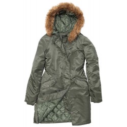 Осенняя женская парка Alpha Industries Natasha WJN43902C1 (Sage Green) Осенняя женская парка Alpha Industries Natasha WJN43902C1 (Sage Green)