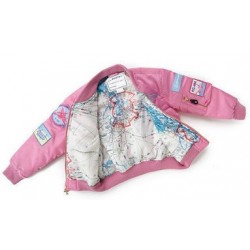 Детская летная куртка Boeing Pink Nylon Flight Jacket 332032070006 (Pink) Boeing