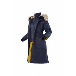 Оригинальная женская длинная зимняя куртка N-7B Eileen Airboss 173000773121 (синяя) Оригинальная женская длинная зимняя куртка N-7B Eileen Airboss 173000773121 (синяя)