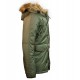 Чоловіча зимова куртка аляска Top Gun N-3B Parka TGN-3B (Olive)