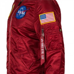 Чоловіча вітровка L-2B NASA Flight Jacket Alpha Industries MJL47020C1 (Commander Red) Чоловіча вітровка L-2B NASA Flight Jacket Alpha Industries MJL47020C1 (Commander Red)