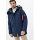 Оригинальная мужская куртка аляска Snorkel Parka Airboss 171000133223 (синяя)