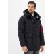 Оригінальна зимова куртка аляска Airboss Winter Parka 171000123221 (чорна)