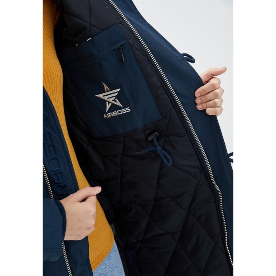 Жіноча зимова куртка N-5B Tardis W Airboss 175000803128 (темно-синя)