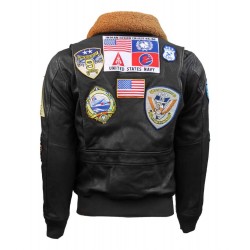 Шкіряна куртка Top Gun 2 Maverick Official Signature Series Flight Jacket 2.0 TG2 (Brown) Шкіряна куртка Top Gun 2 Maverick Official Signature Series Flight Jacket 2.0 TG2 (Brown)