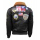 Кожаная куртка Top Gun 2 Maverick Official Signature Series Flight Jacket 2.0 TG2 (Brown)