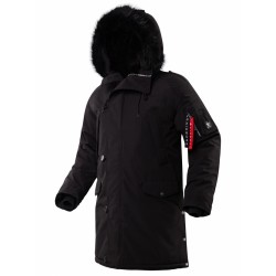 Мужская зимняя куртка аляска Airboss N-5B Tardis 175000803228 (черная) Мужская зимняя куртка аляска Airboss N-5B Tardis 175000803228 (черная)