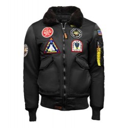 Чоловічий бомбер Top Gun Eagle CW45 Jacket TGJ1938 (Black) Чоловічий бомбер Top Gun Eagle CW45 Jacket TGJ1938 (Black)